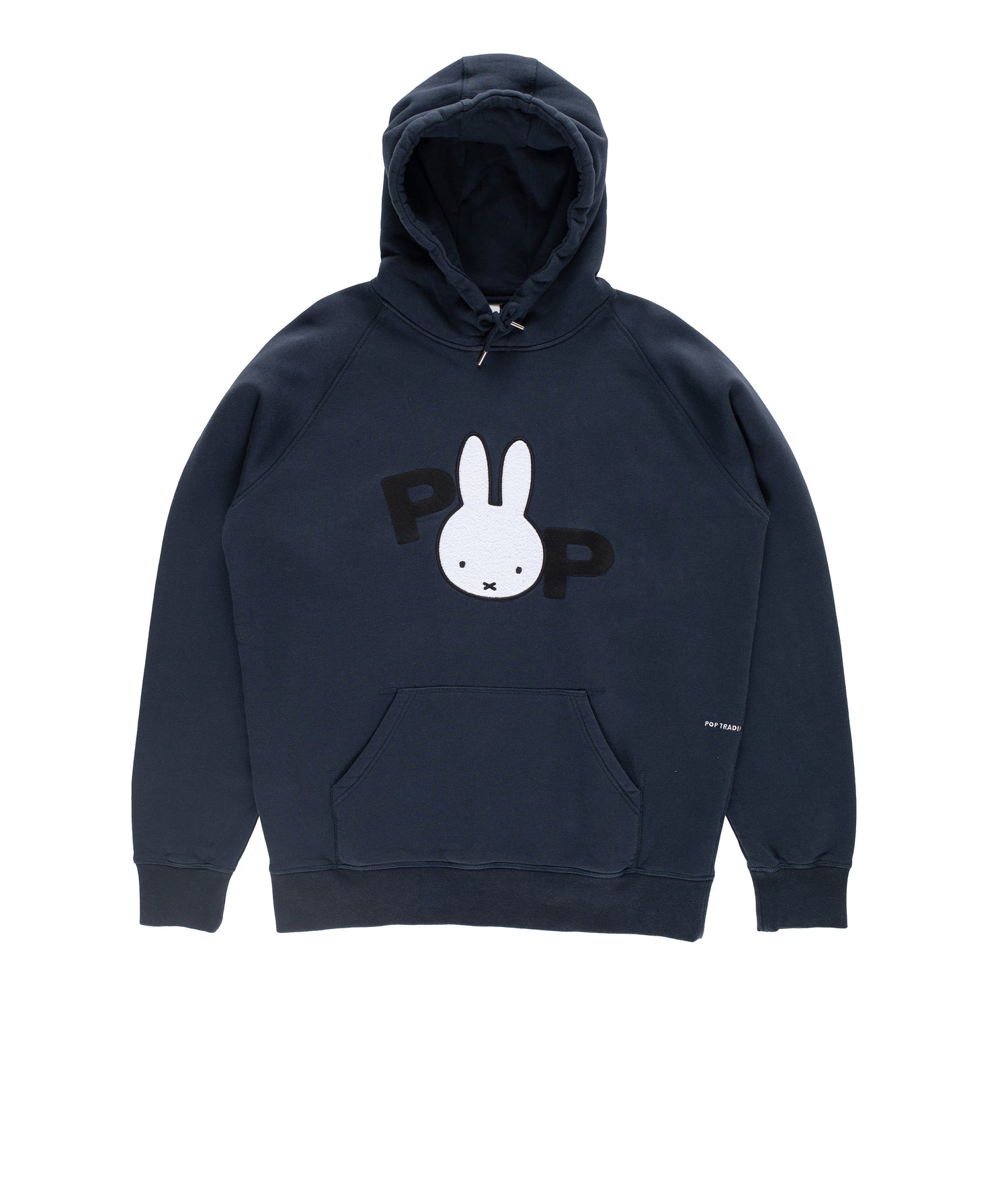 Miffy & Pop Applique Hooded Sweat Navy