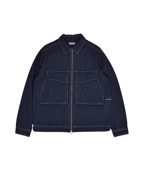 Featured Product Image Of Pop Boxer Overshirt Rinsed Denim