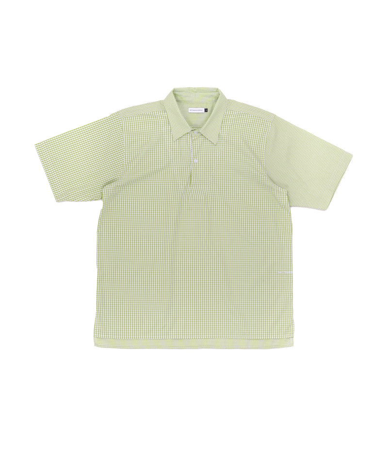 Pop Italo Shirt Jade Lime Gingham