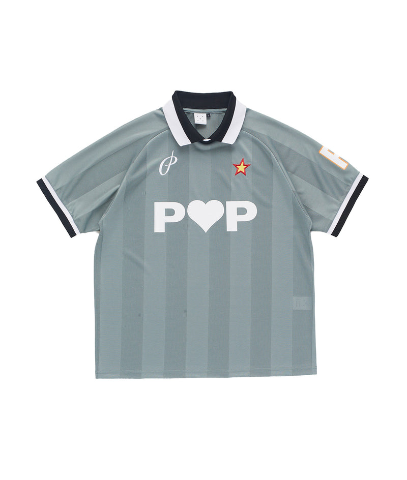 Pop Sportif Shortsleeve Shirt Stormy Sea