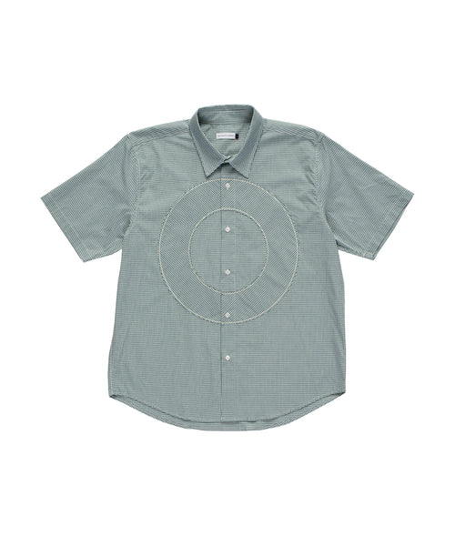 Featured Product Image Of Pop O Shortsleeve Gingham Shirt Green/White