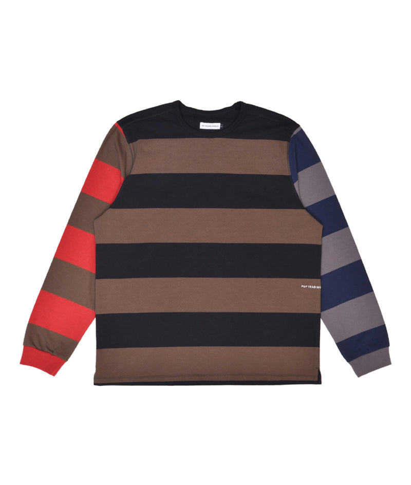 Pop Striped Longsleeve T-Shirt Delicioso