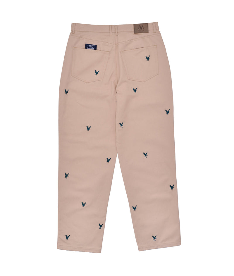 Pop & Gleneagles Embroidered DRS Pants Khaki