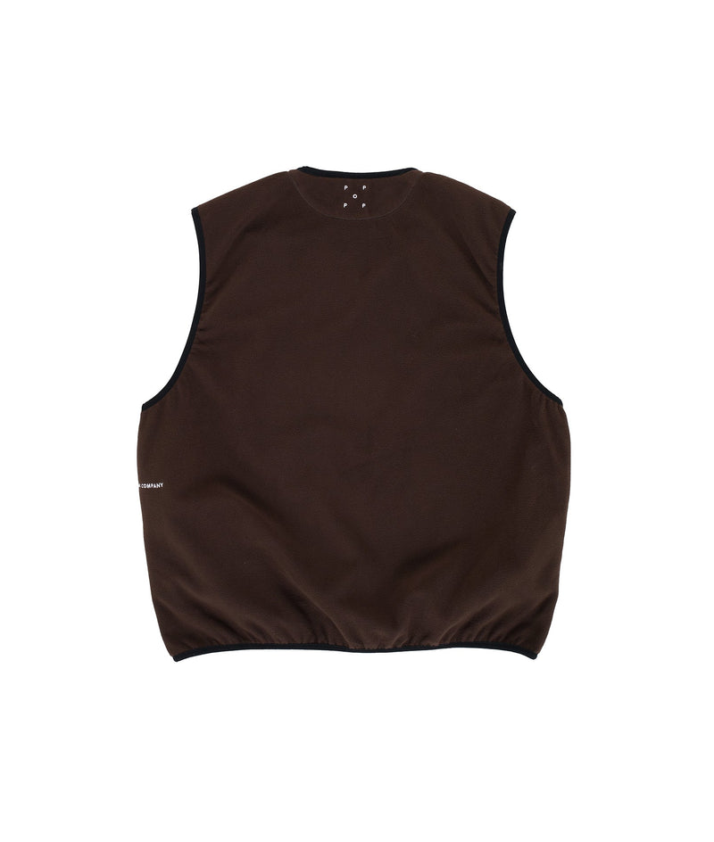 Pop Reversible Fleece Vest Delicioso
