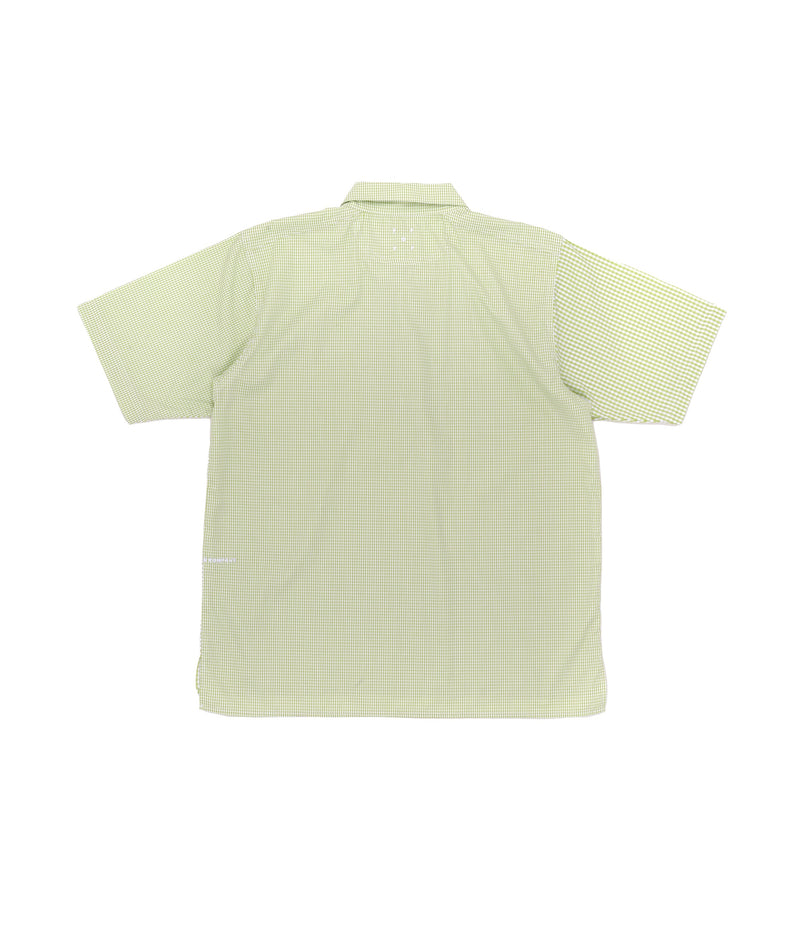 Pop Italo Shirt Jade Lime Gingham