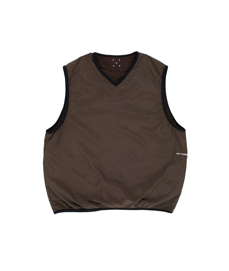 Pop Reversible Fleece Vest Delicioso