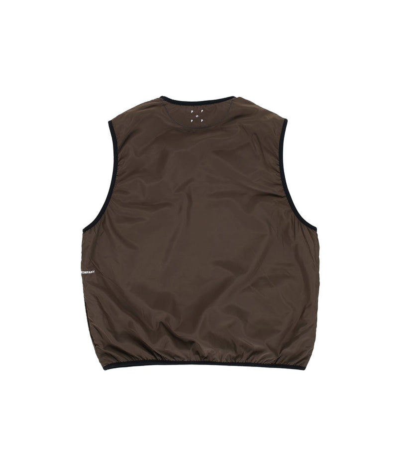 Pop Reversible Fleece Vest Delicioso