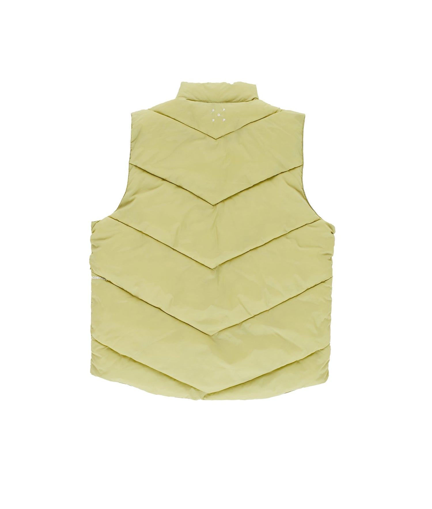 Pop Reversible Quilted Vest Four Leaf Clover/Weeping Willow