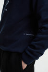 Pop Captain Knitted Crewneck Navy