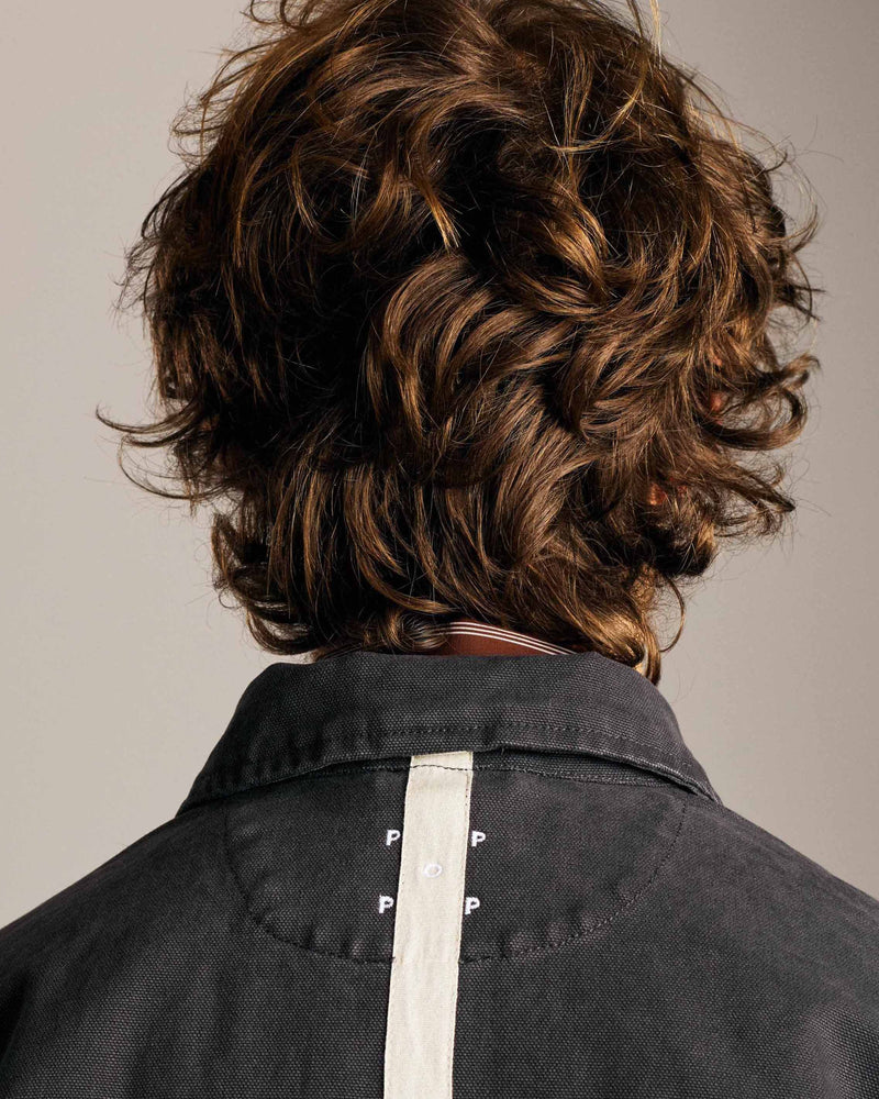 Pop Beattie Overshirt Charcoal