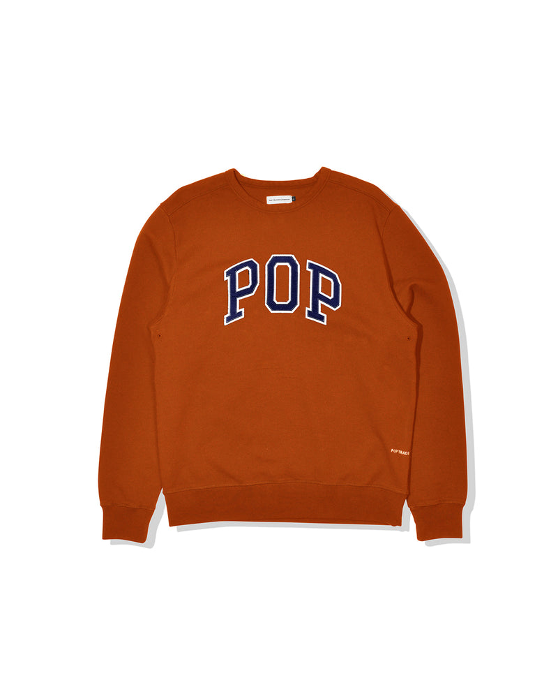 AW19 Logo Crewneck Arch Amber
