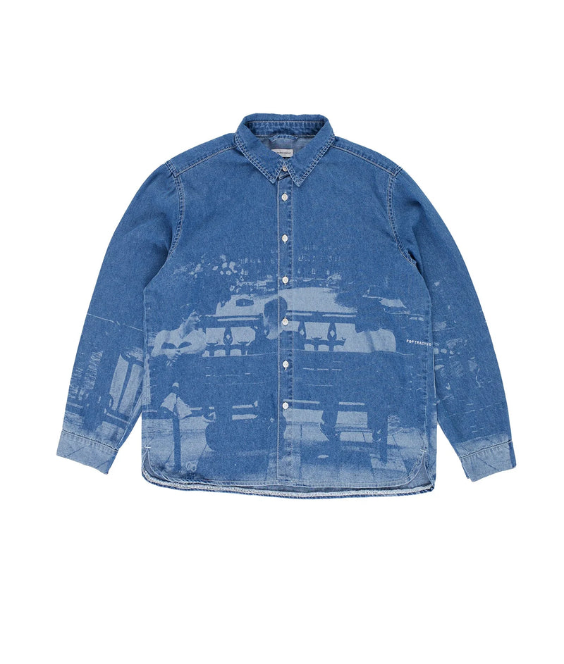 Pop Denim Shirt Rinsed Denim