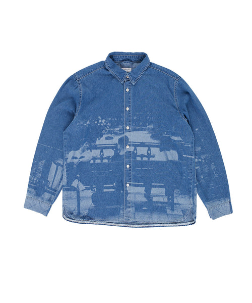 Featured Product Image Of Pop Denim Shirt Rinsed Denim