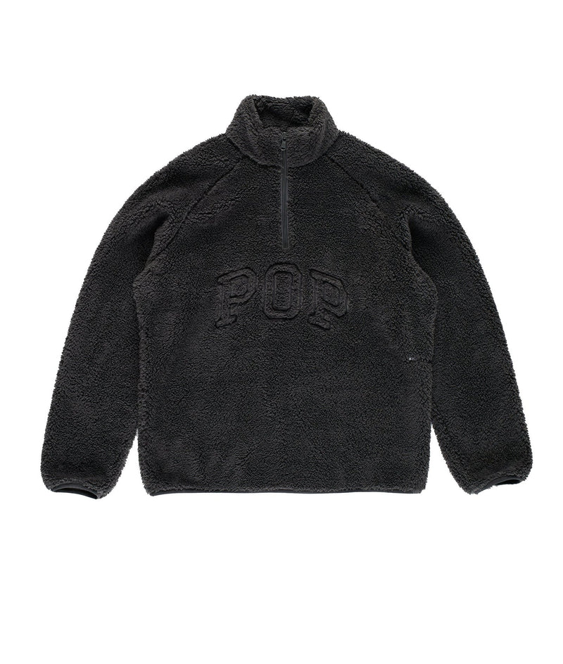 Pop Arch Halfzip Fleece Sweat Charcoal