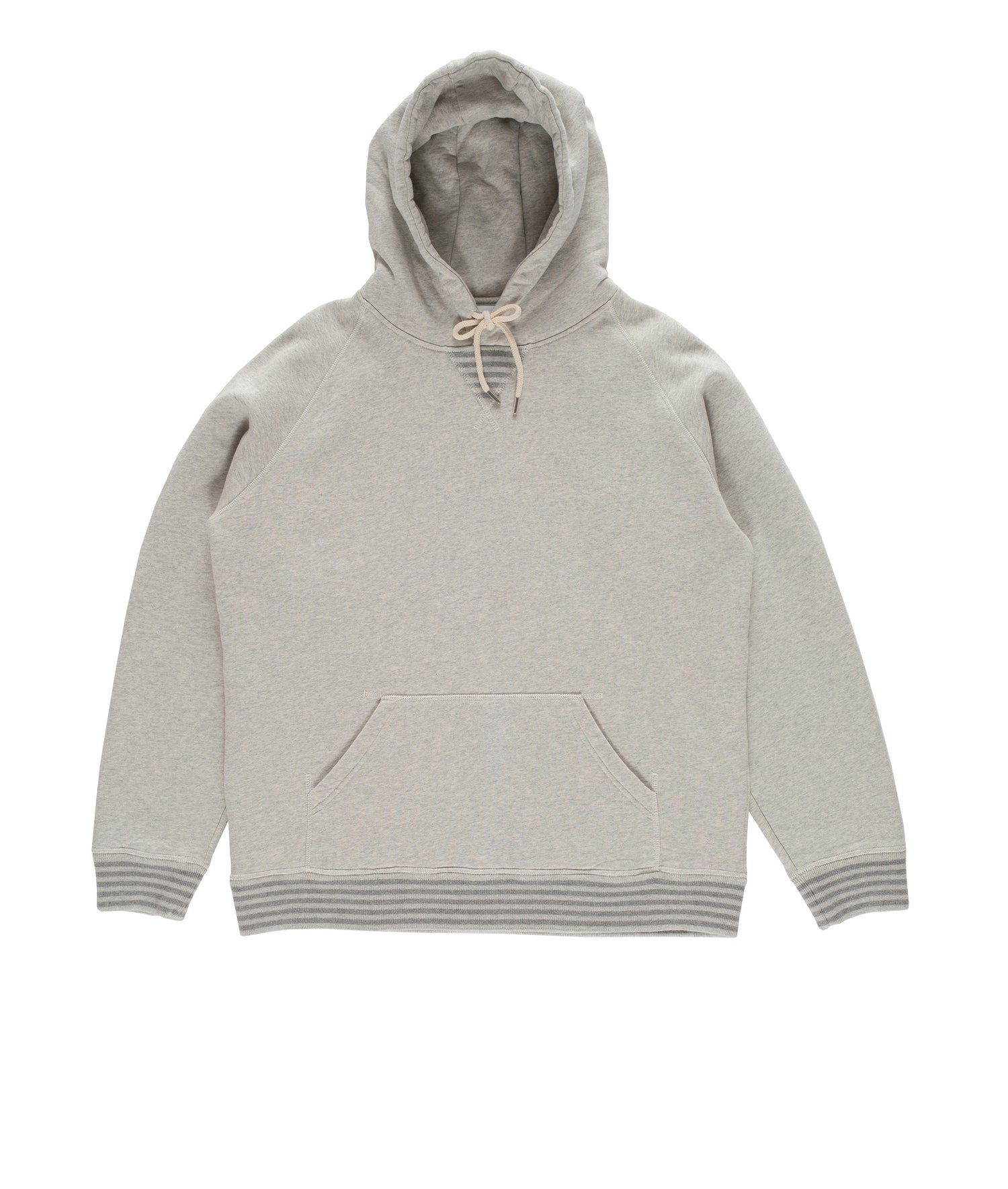 Pop Logo Hooded Sweat Heather Off White