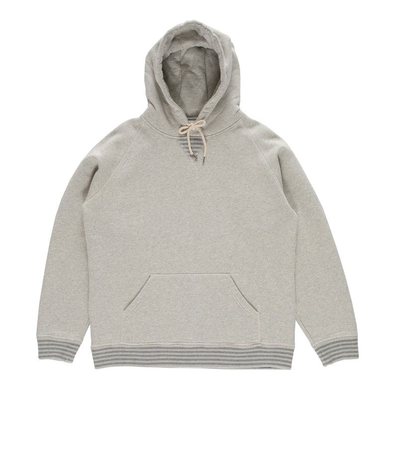 Pop Logo Hooded Sweat Heather Off White