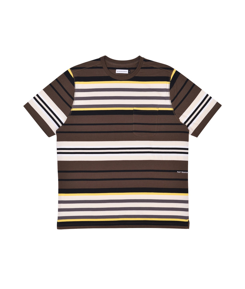 Pop Striped Pocket T-shirt Delicioso