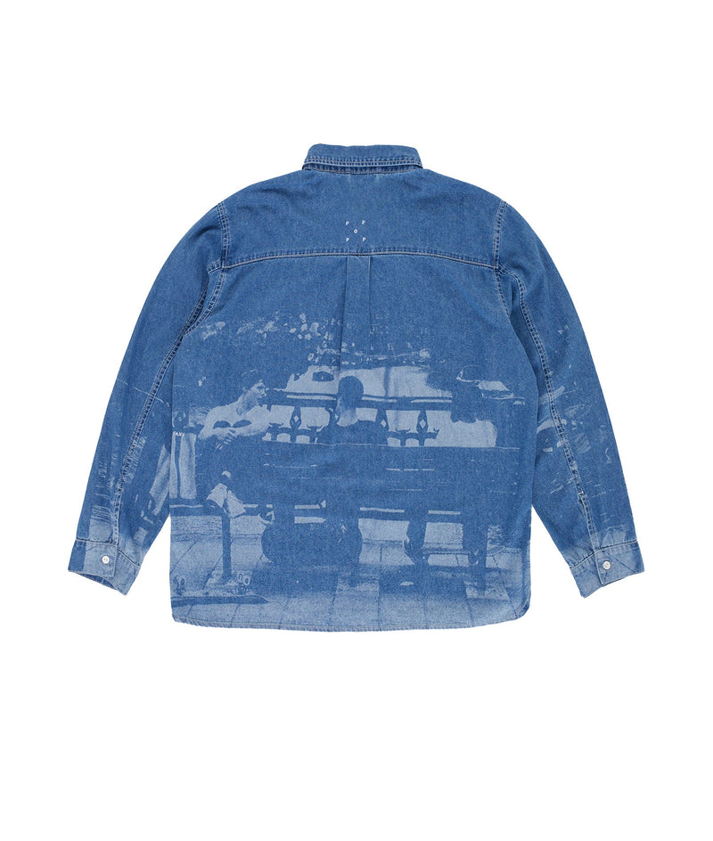 Pop Denim Shirt Rinsed Denim