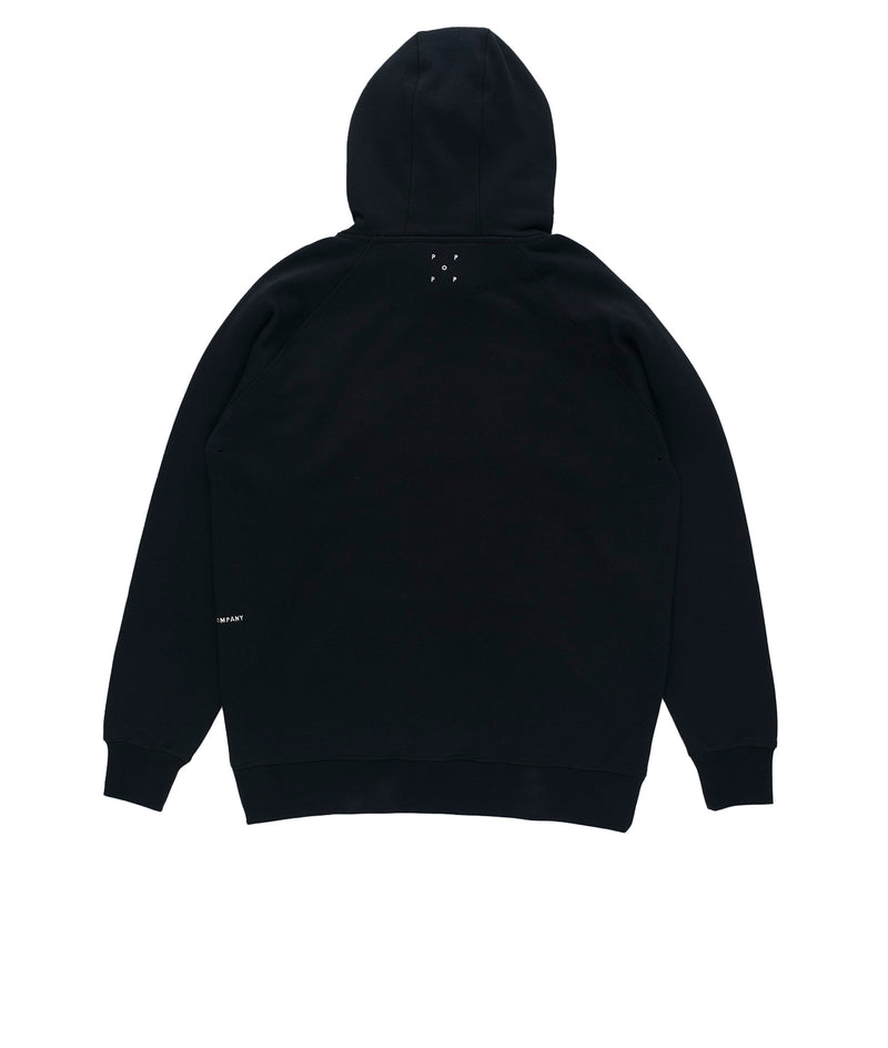 Pop Arch Hooded Sweat Black