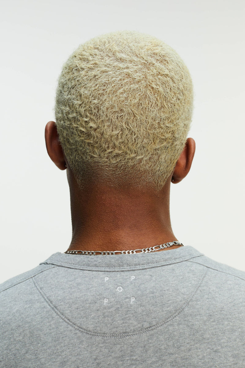 Pop St Annen Crewneck Sweat Light Heather Grey