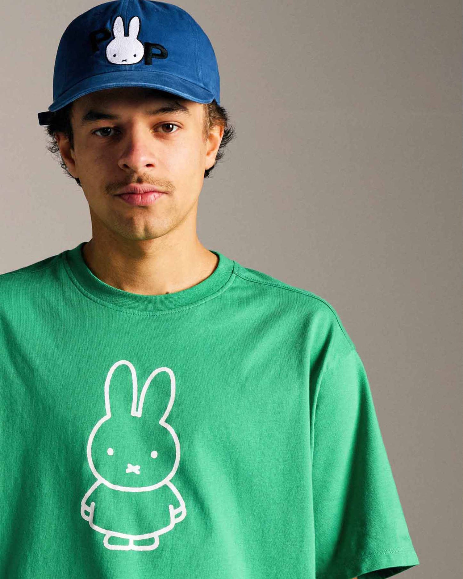 Miffy & Pop Ears Sixpanel Hat Navy