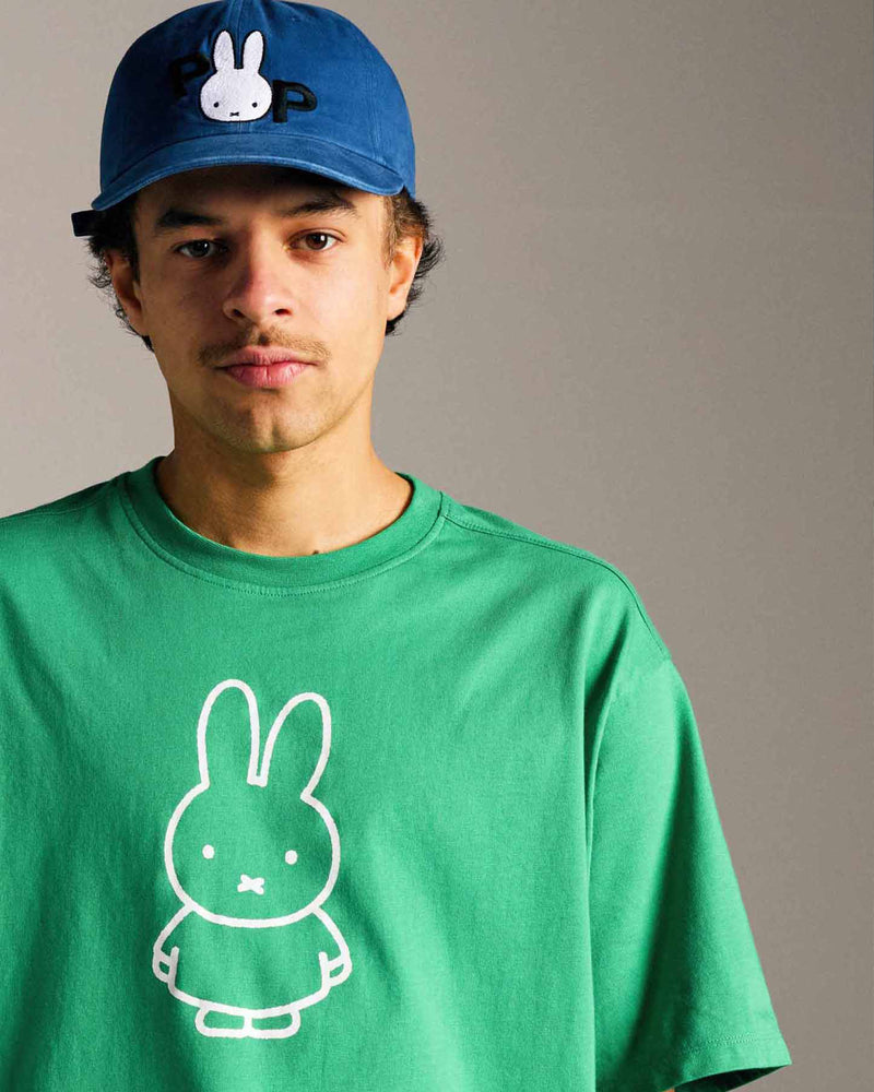 Miffy & Pop Ears Sixpanel Hat Navy