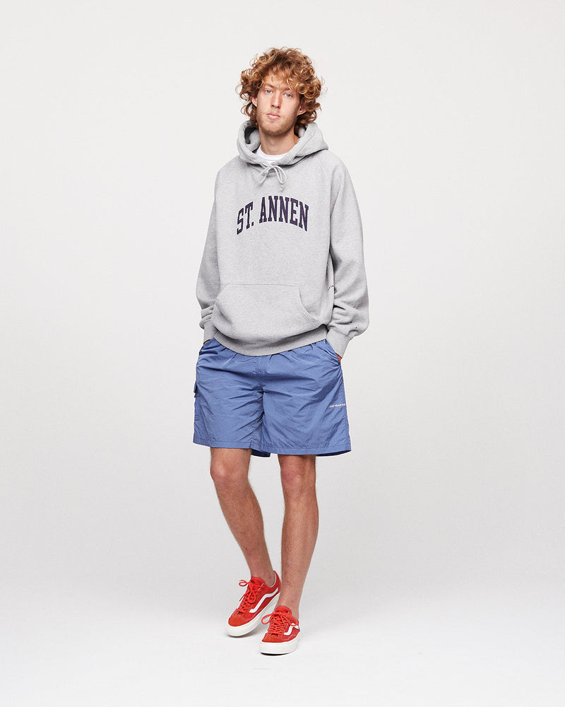 St Annen Hooded Sweat Heather Grey