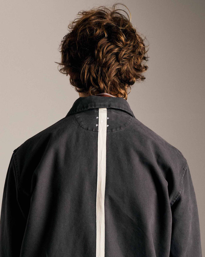 Pop Beattie Overshirt Charcoal