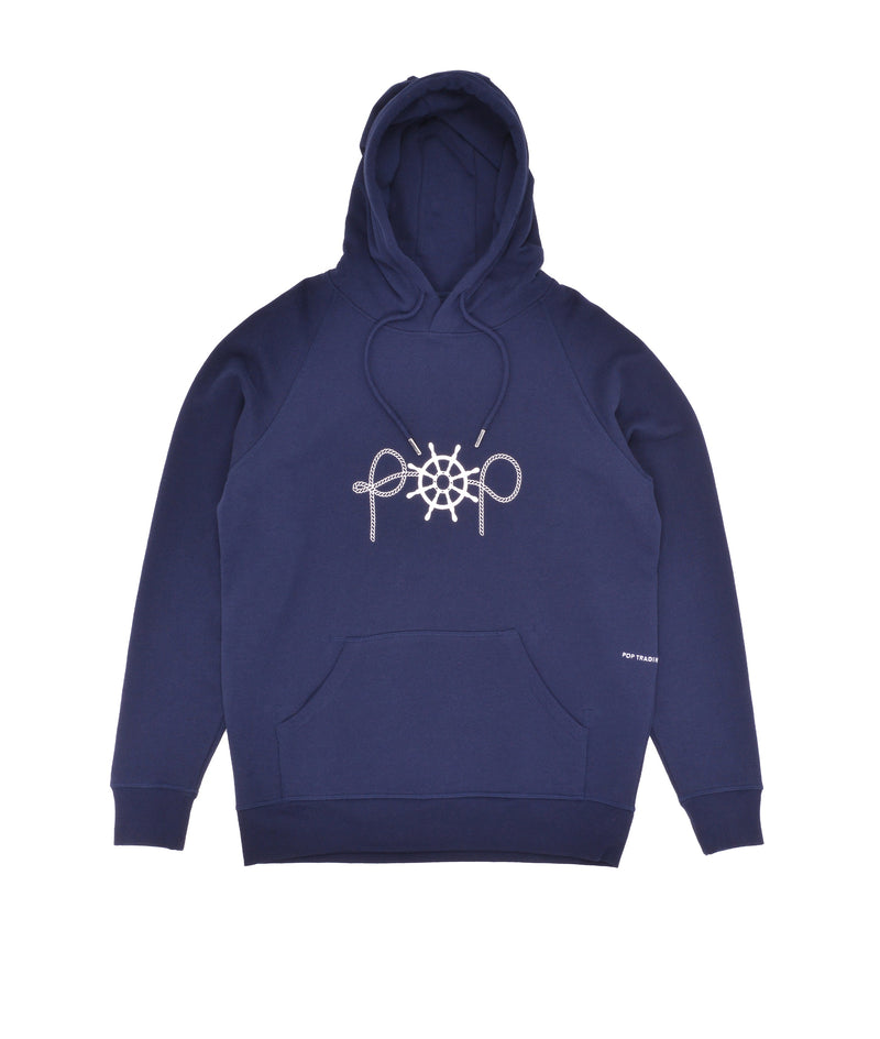 Pop Captain Hooded Sweat Navy