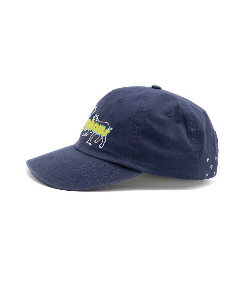 Pop & Berghaus Berggoat Sixpanel Hat Navy