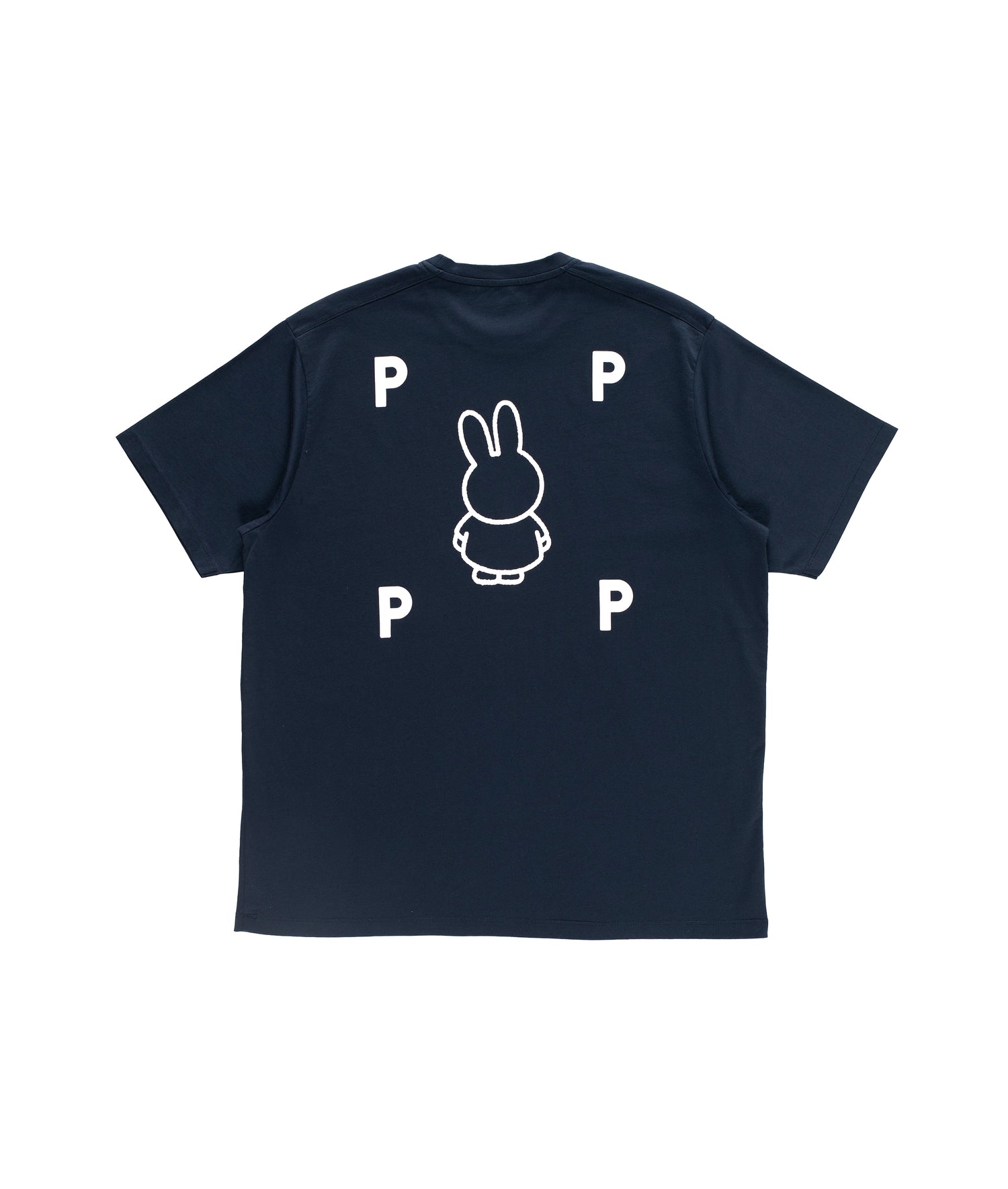 Miffy & Pop FS BS Logo T-Shirt Navy