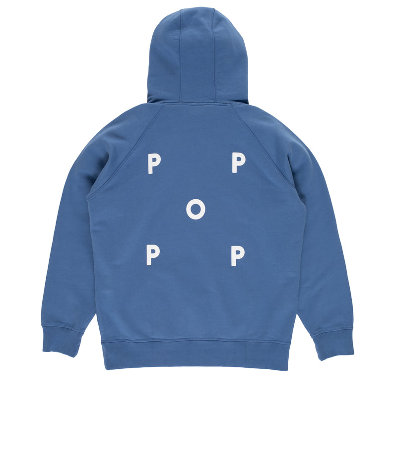 Logo Hooded Sweat Dutch Blue