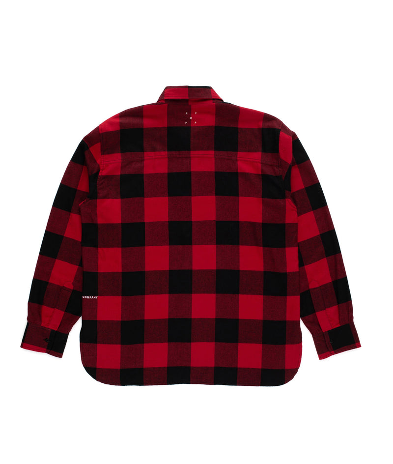 Pop Checked BD Shirt Black/Red