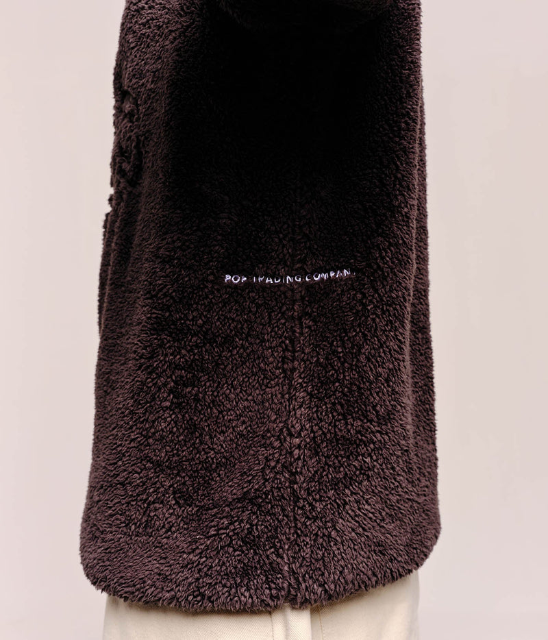 Pop Arch Halfzip Fleece Sweat Charcoal