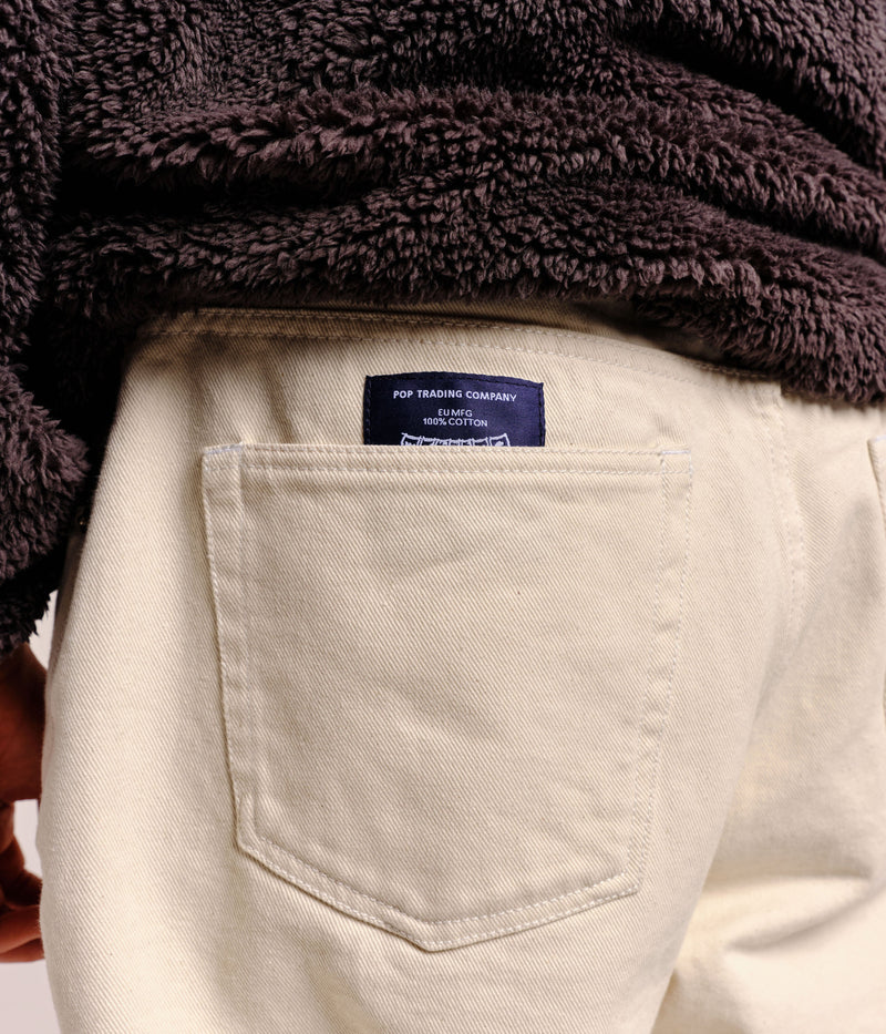 Pop DRS Pants Off White Denim