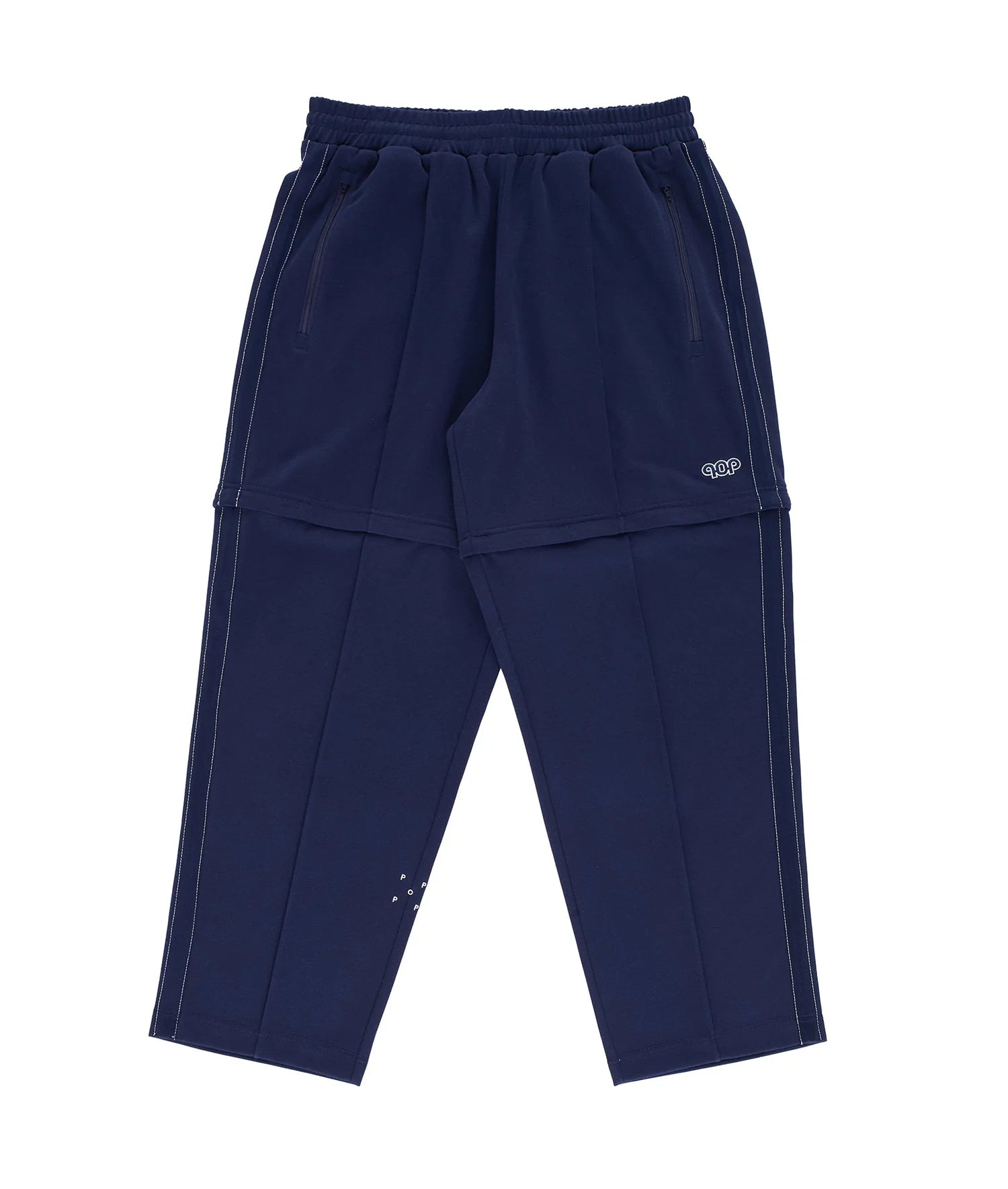Pop Pub Zip Off Track Pants Navy