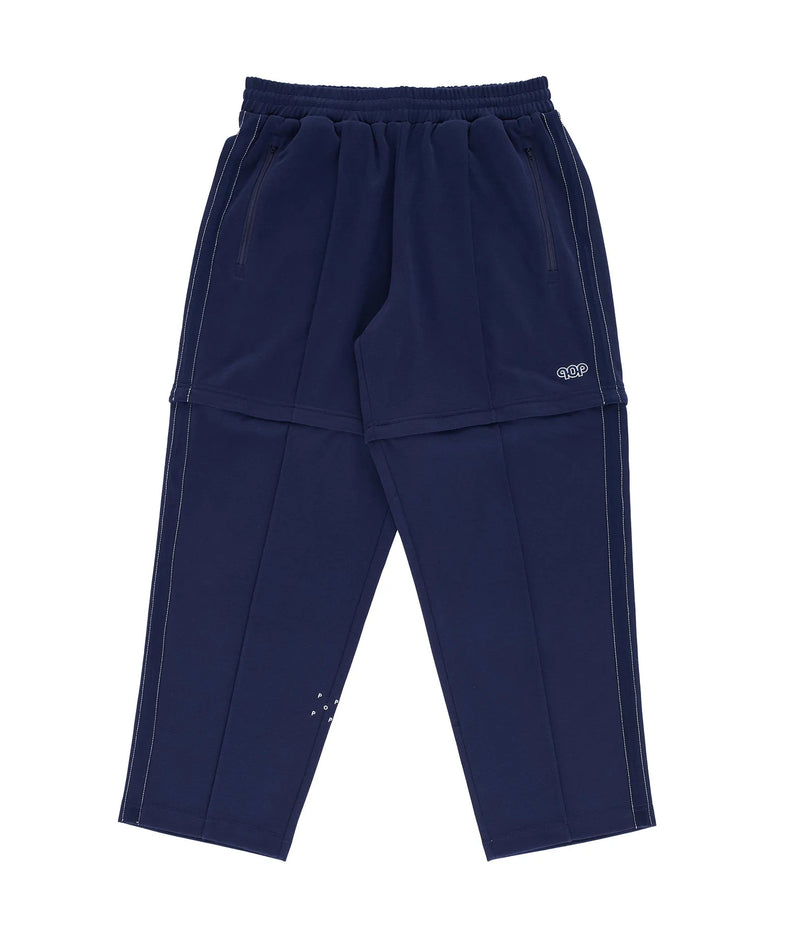 Pop Pub Zip Off Track Pants Navy