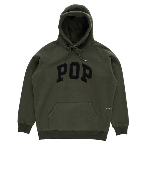 Featured Product Image Of Pop Arch Hooded Sweat Duffel Green