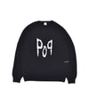 Pop Corn Knitted Crewneck Black