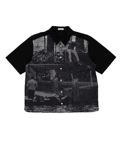 Featured Product Image Of Pop Chima Shortsleeve Shirt Black/White