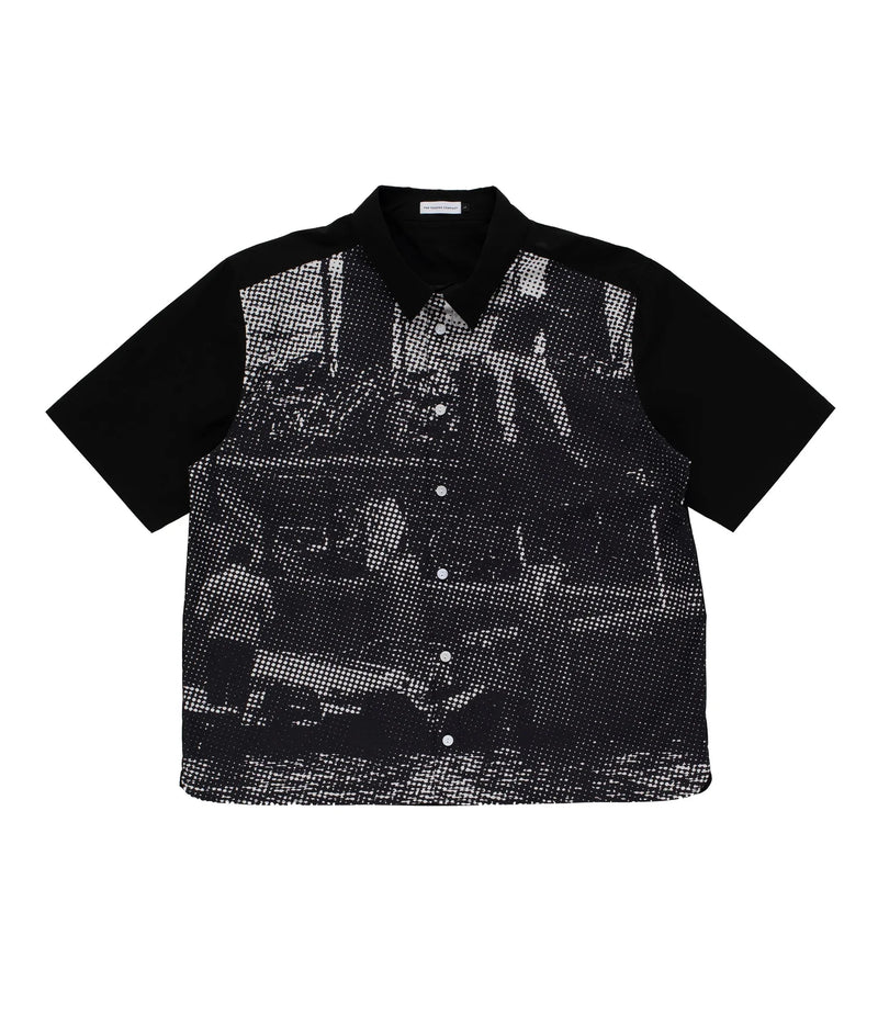 Pop Chima Shortsleeve Shirt Black/White