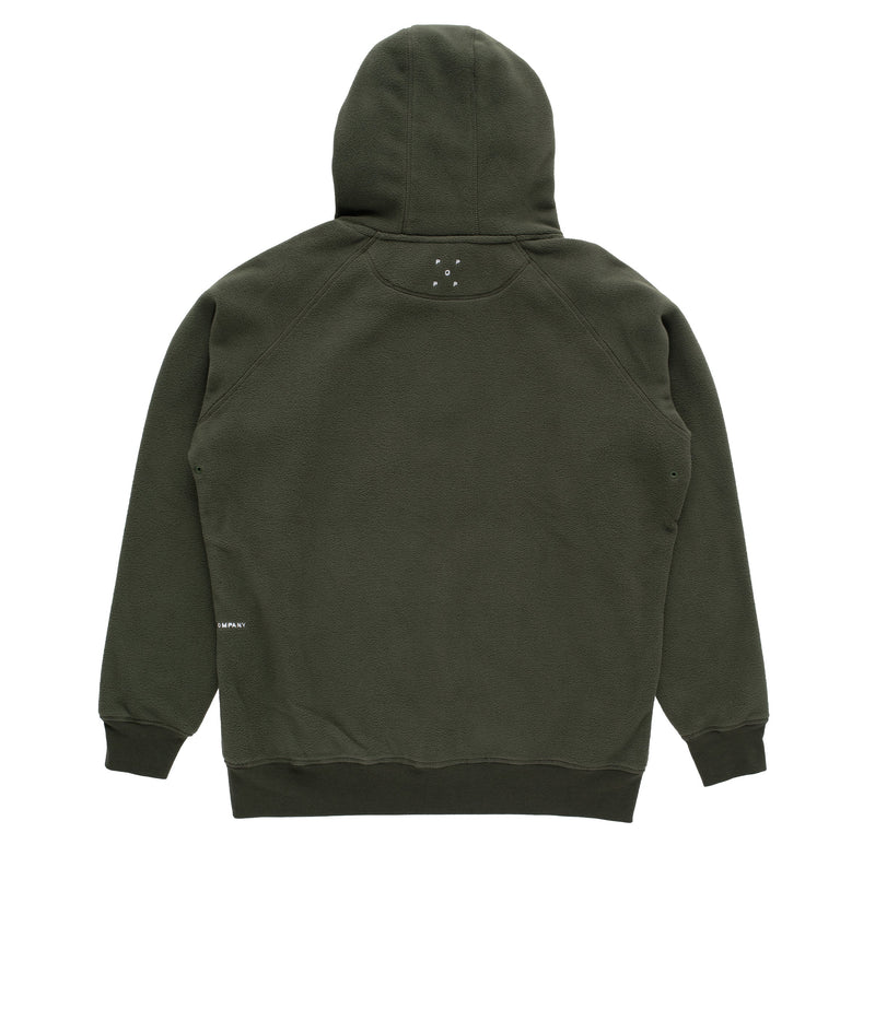 Pop Arch Hooded Sweat Duffel Green