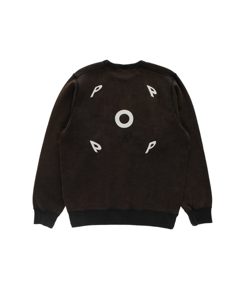 Featured Product Image Of Pop Fish Eye Crewneck Sweat Washed Black
