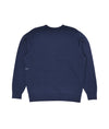 Pop Floral Crest Crewneck Navy