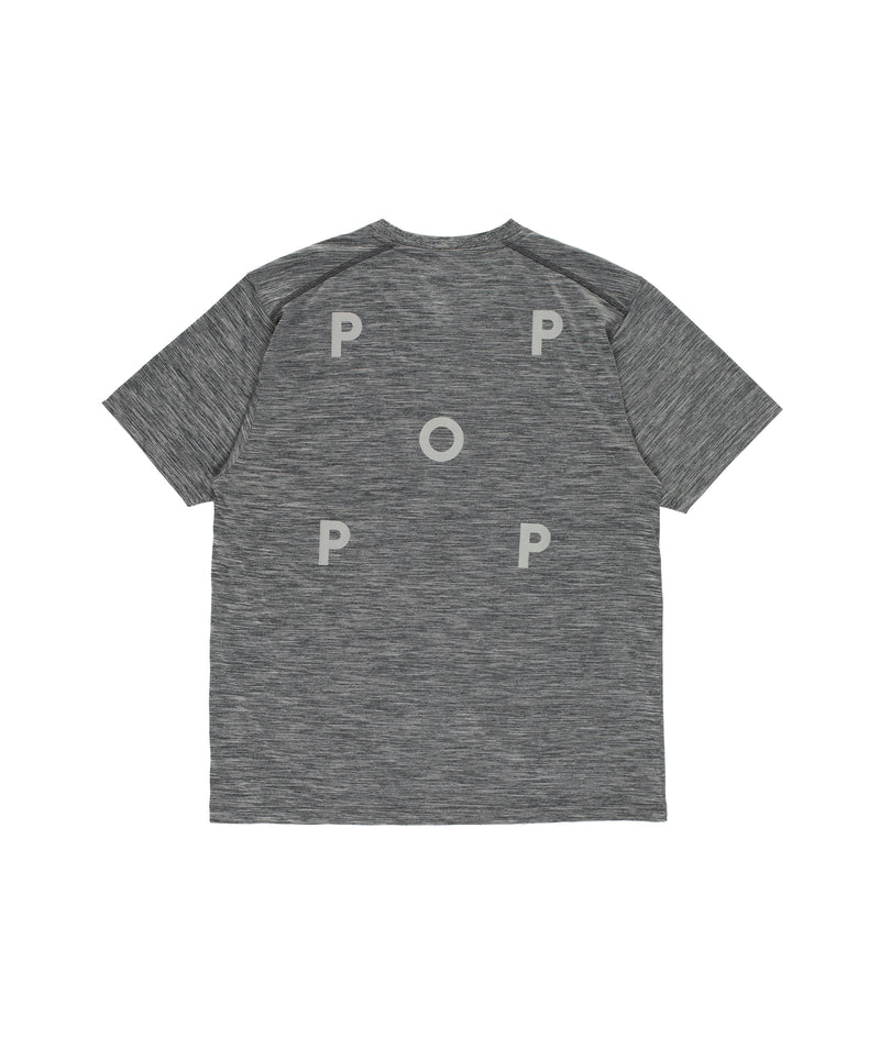 Pop Scouse Sports T-Shirt Heather Charcoal