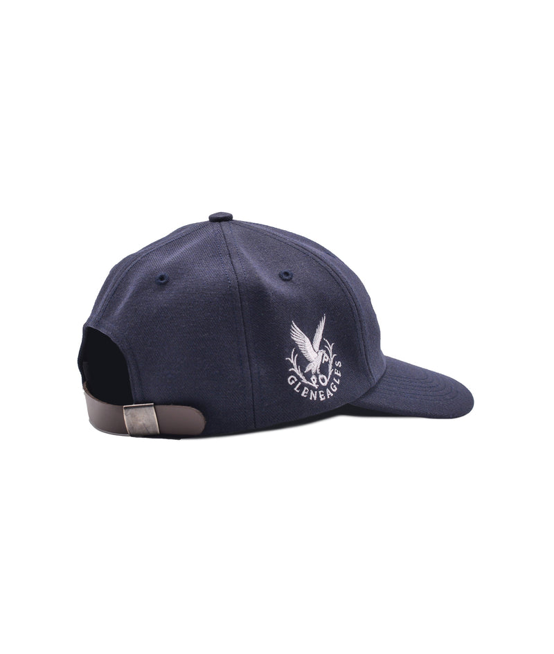 Pop & Gleneagles Wool Sixpanel Hat Navy