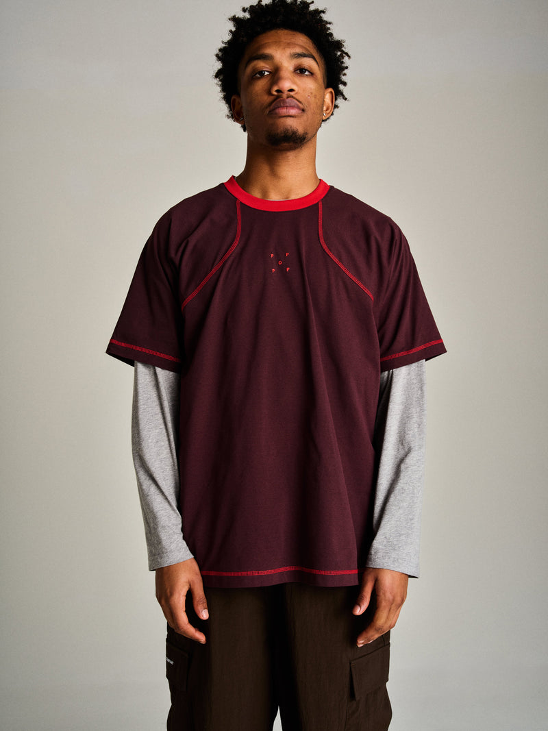 Pop Sports T-Shirt Fudge/Goji Berry