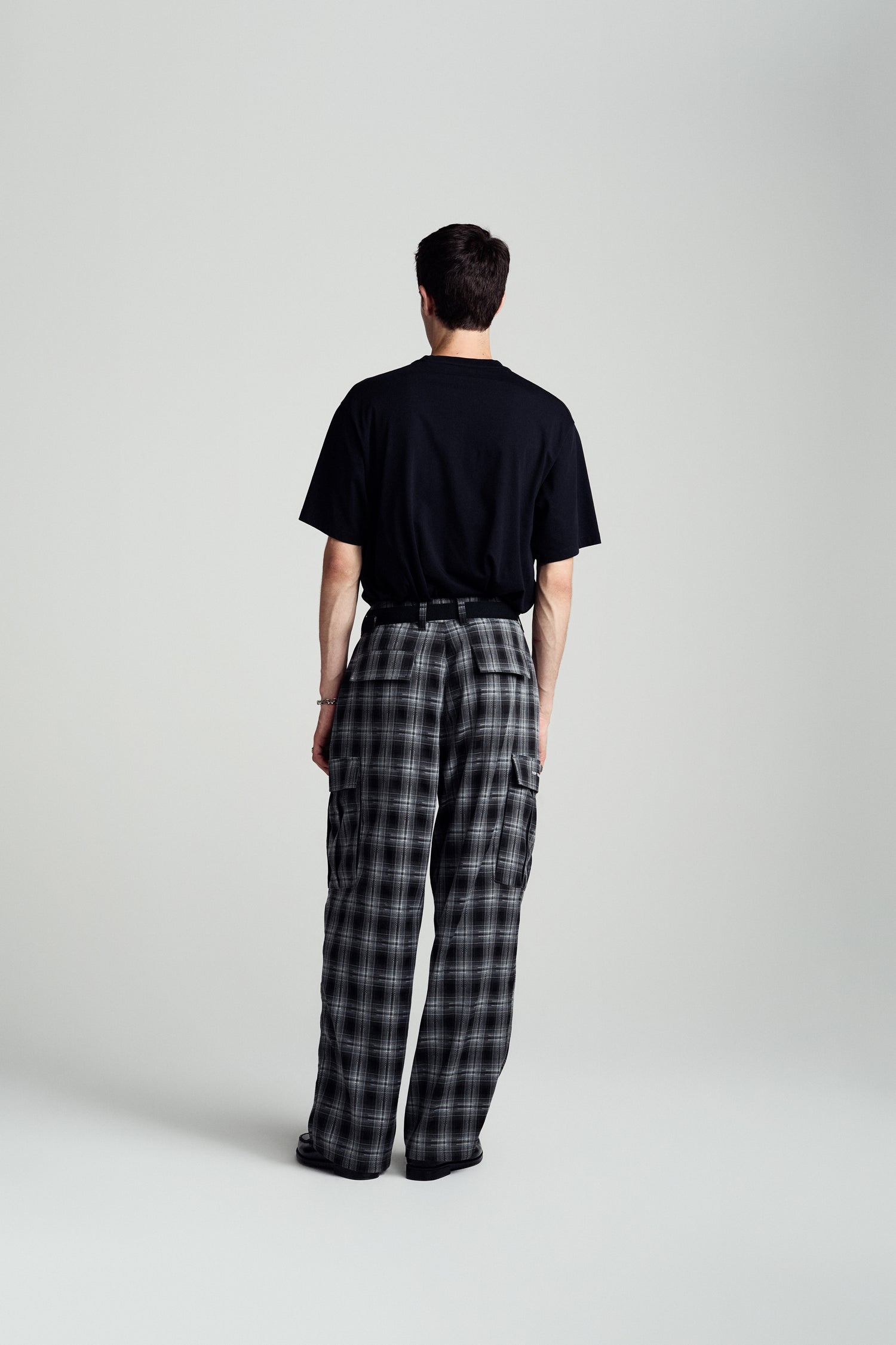 Pop Checked Cargo Pants Checked