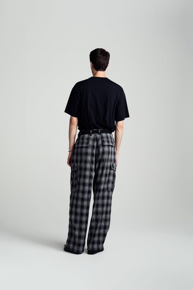 Pop Checked Cargo Pants Checked