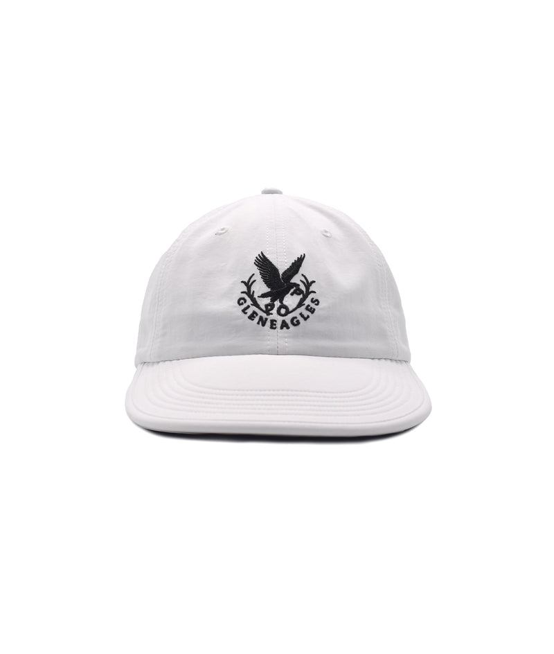 Pop & Gleneagles Flexfoam Sixpanel Hat White